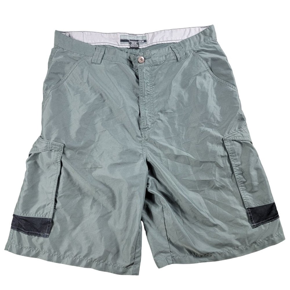 Gotcha Mens 36 Gray Hybrid Shorts Casual Athletic Outdoors Swimming Lightweight